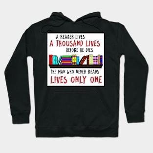 Reading Quote Hoodie